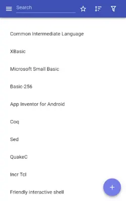 Programming languages android App screenshot 9